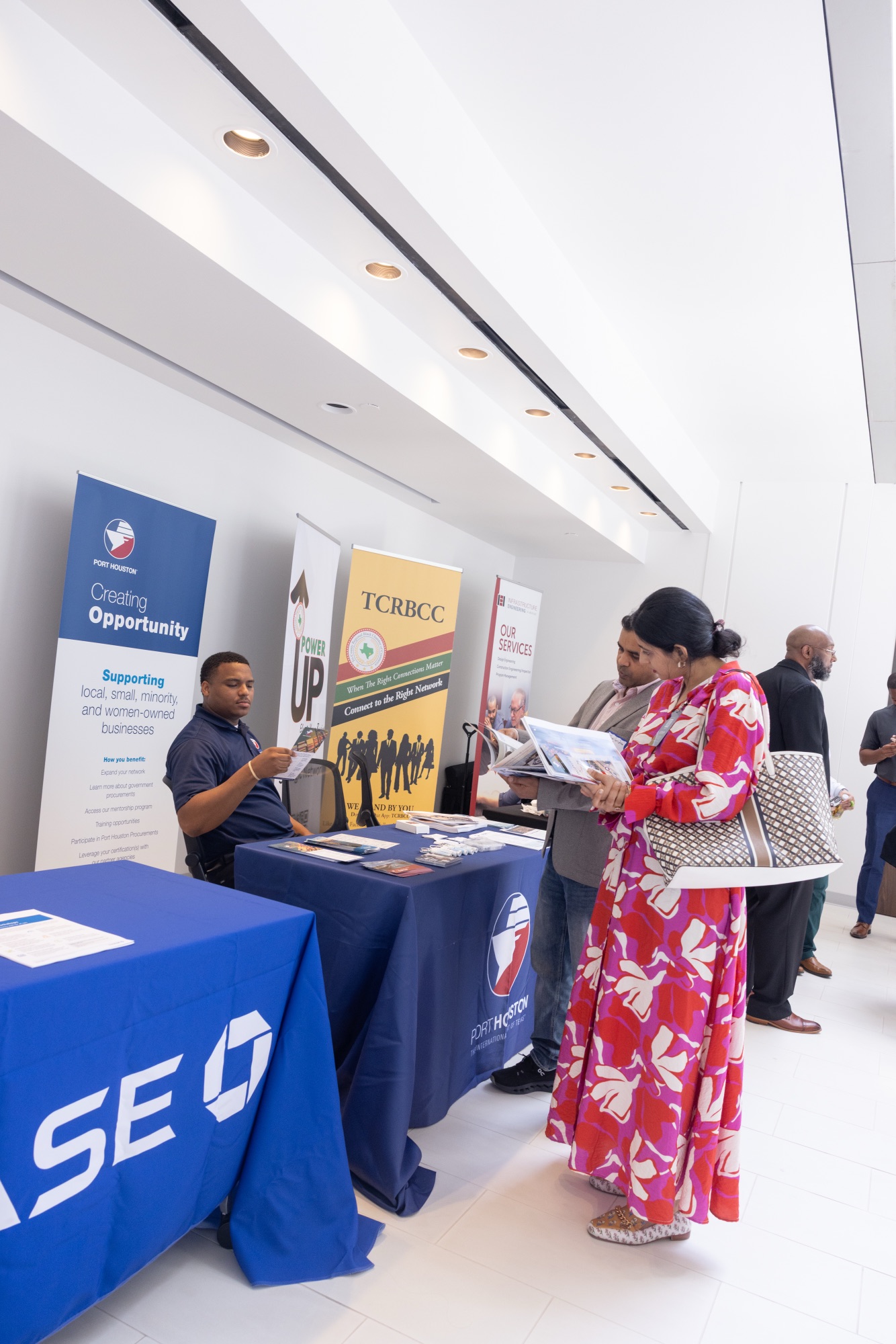 Photo from the Harris County Business Summit for the Office of Commissioner Rodney Ellis
